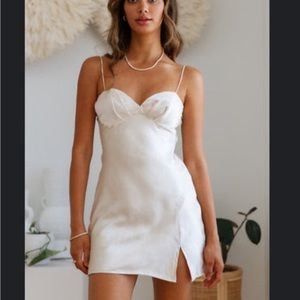 Hello Molly Strut All Night Dress Champagne